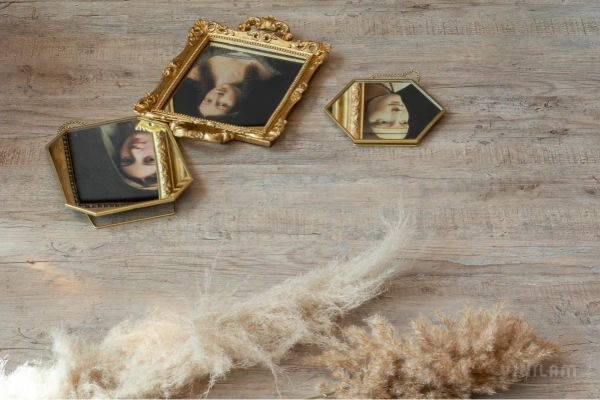 Клеевая кварцвиниловая плитка VINILAM Glue Дуб Росток 66777 Glue